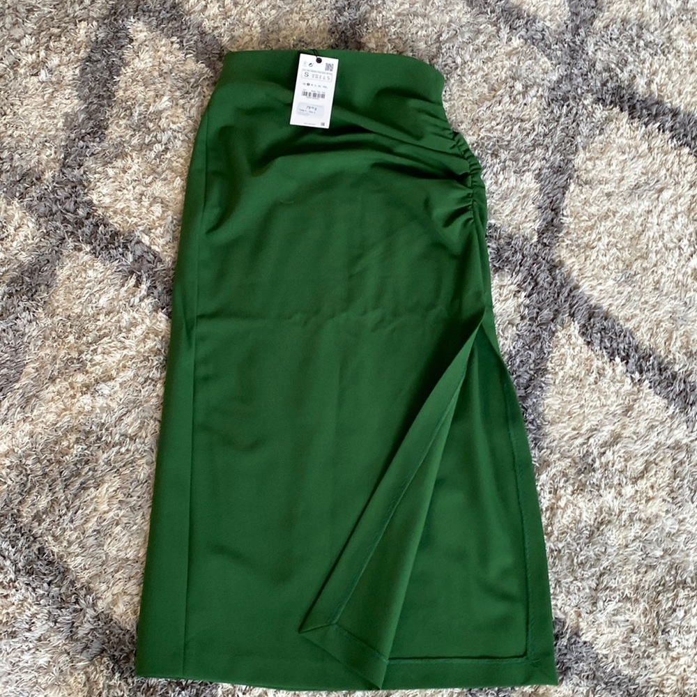 Zara midi pencil skirt